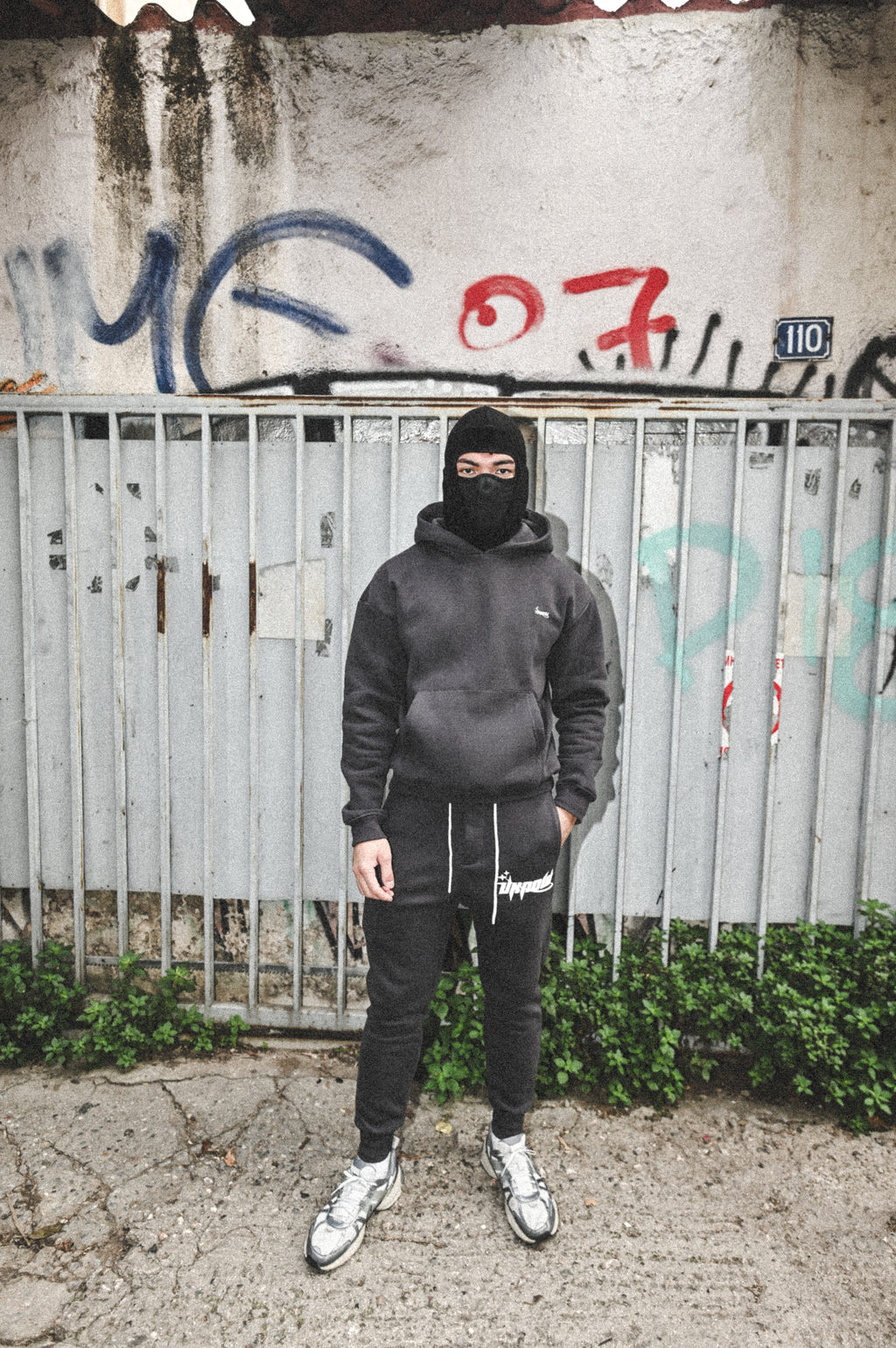 UKNOW ΦΟΥΤΕΡ ΓΚΡΙ COTTON REGULAR FIT -  OFF SEASON HODDIE