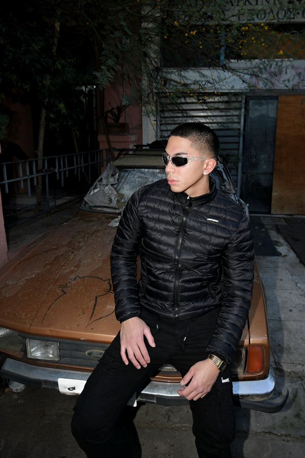 UKNOW ΜΠΟΥΔΑΝ PUFFER ΜΑΥΡΟ - URBAN CLOUD JACKET