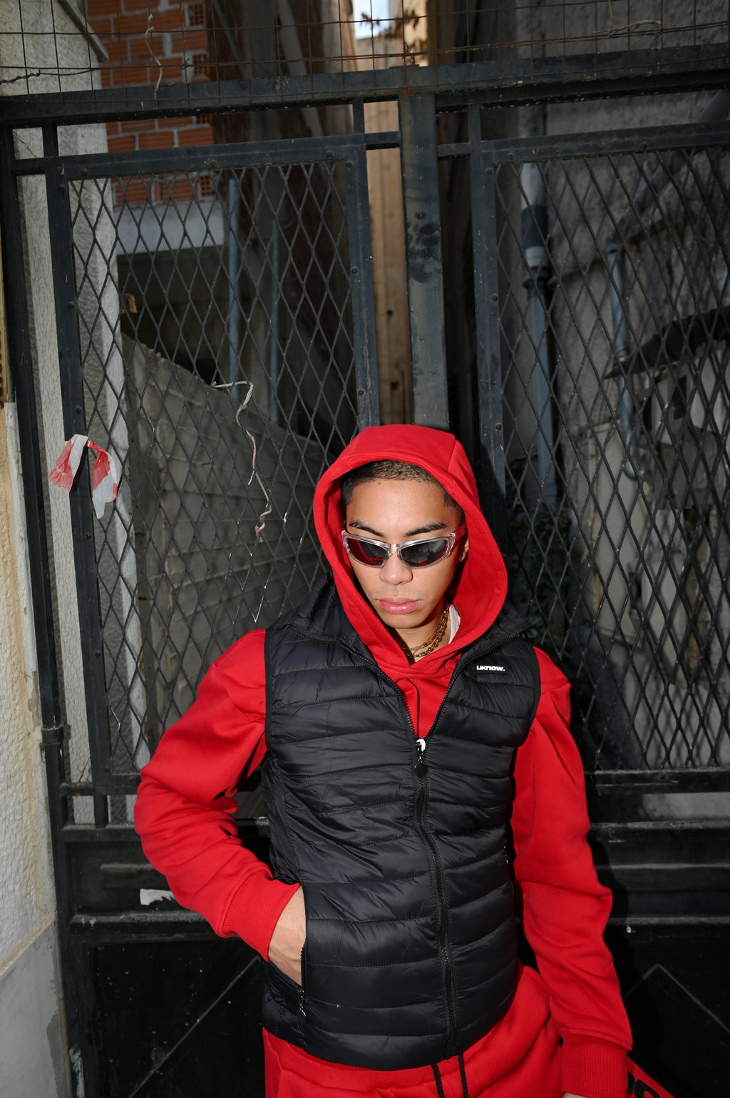 UKNOW ΑΜΑΝΙΚΟ ΜΠΟΥΦΑΝ ΜΑΥΡΟ - BLACKOUT PUFFER JACKET