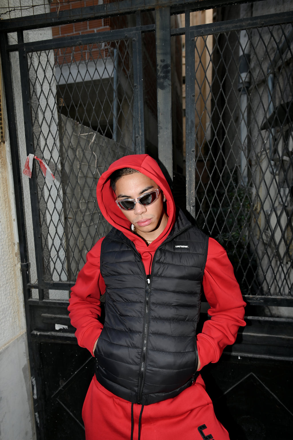 UKNOW ΑΜΑΝΙΚΟ ΜΠΟΥΦΑΝ ΜΑΥΡΟ - BLACKOUT PUFFER JACKET